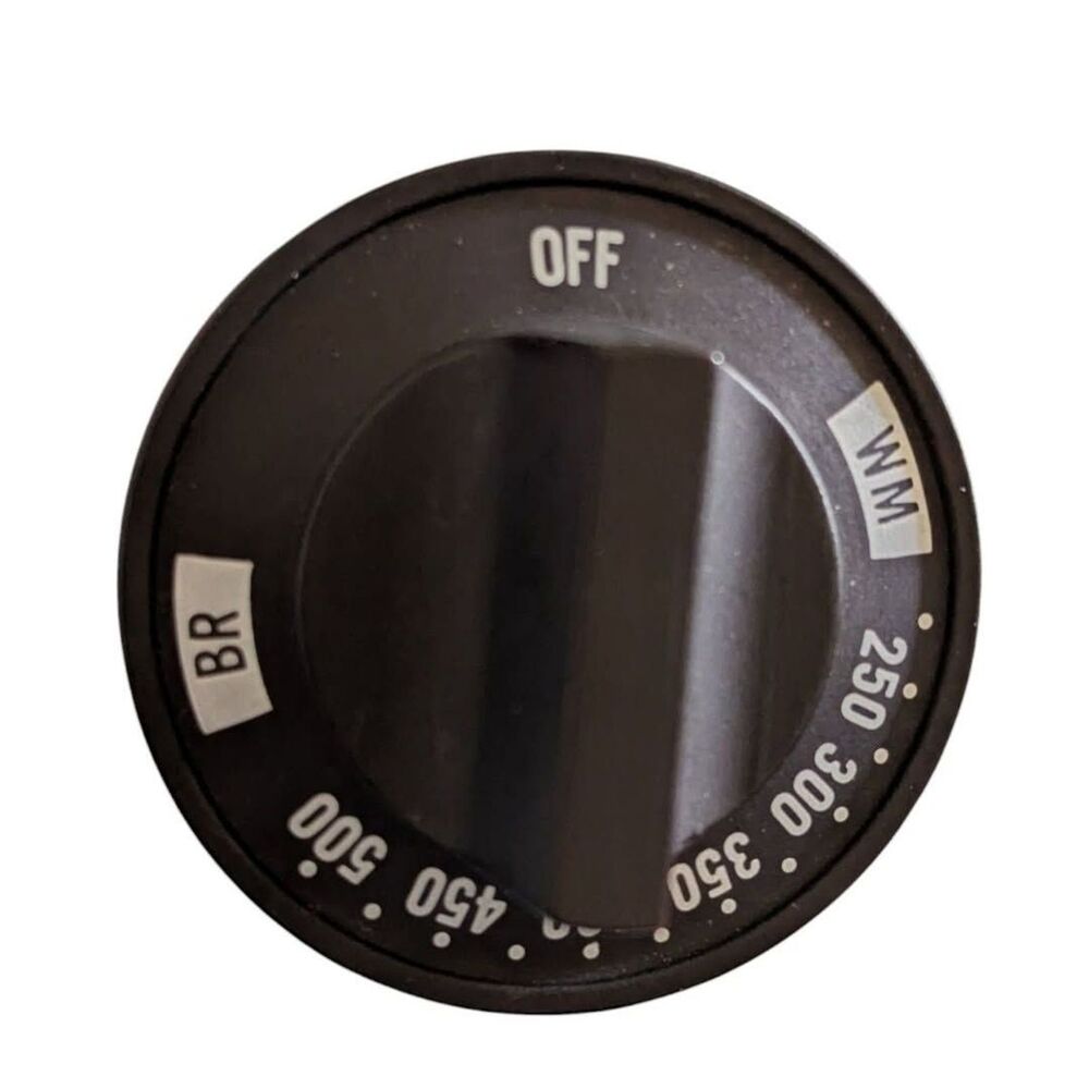 Genuine 74002419 Maytag Magic Chef Range Oven Knob/Thermostat Black Temperature